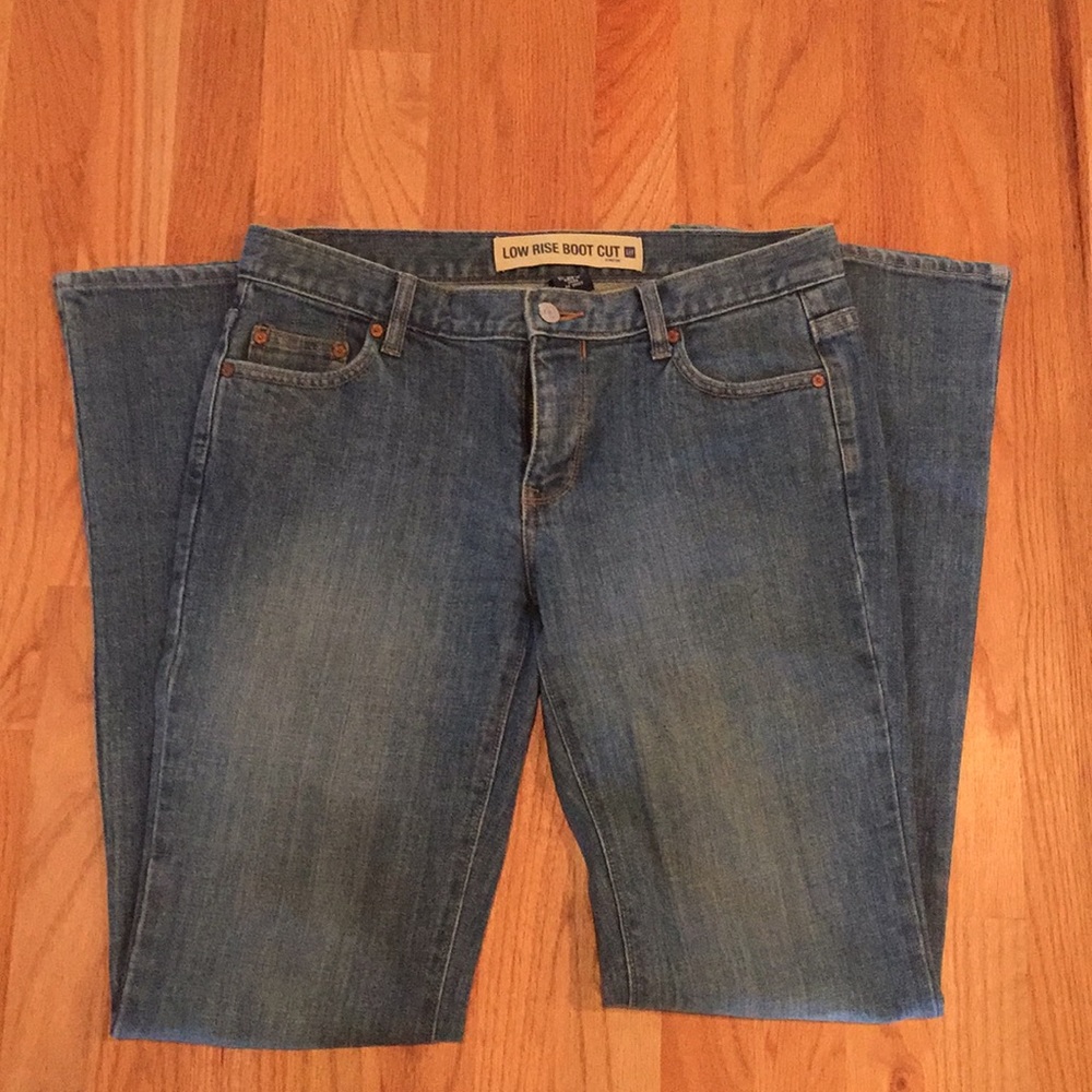 GAP Vintage Low Rise Bootcut Stretch Denim